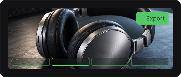 Review visuals and export