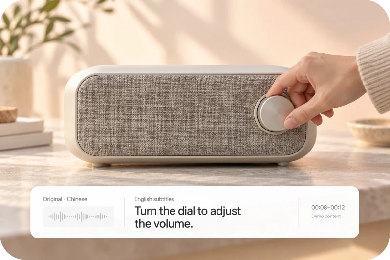 Cross-border ecommerce translation example